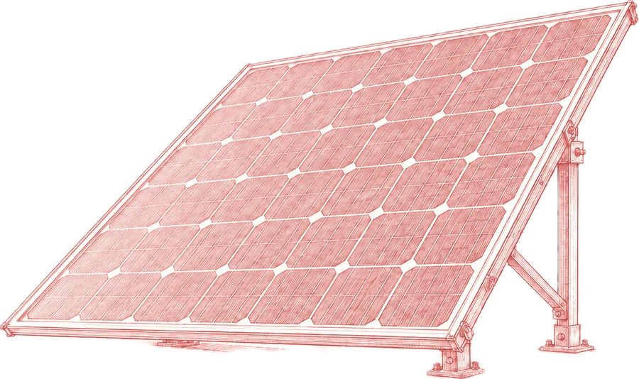Panneau solaire photovoltaïque